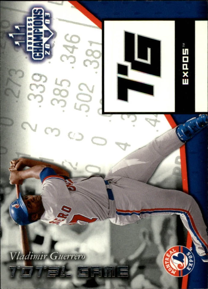 2003 Donruss Champions Total Game YOU PICK - Image 1 of 1