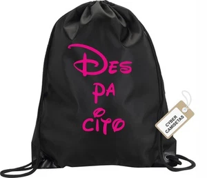 MOCHILA BOLSA SACO DESPACITO BOLSO GIMNASIO DEPORTE - Imagen 1 de 1