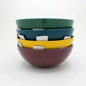 Le Creuset Botanique Kollektion Steinzeug Suppe Müslischalen 22 fl oz, 4er Set - Bild 1 von 11