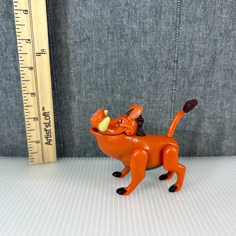 Disney The Lion King Pumbaa Warthog Pig Posable 3" Inch Action Figure Cover