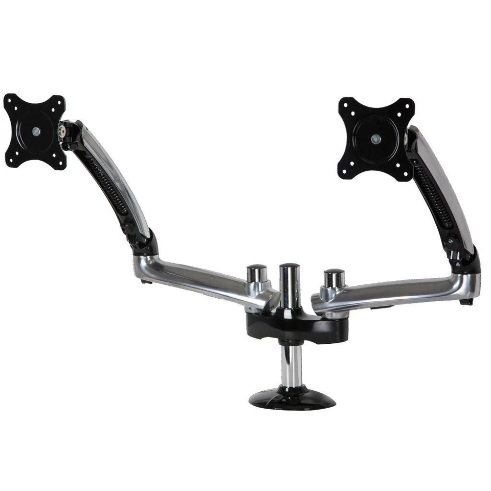 Peerless Dual Monitor Desktop Clamp Mount Arm for up to 29 inch Monitors VESA - Image 1 of 4
