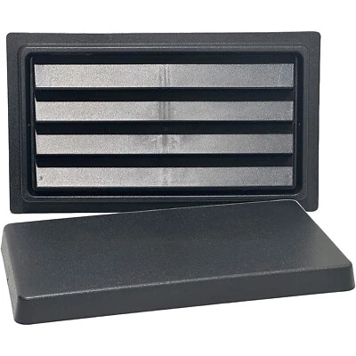 CRAWL SPACE DOOR SYSTEMS Manual Crawl Space Vent with Removable Cover and Vermin Screen (8" H x 16" W)