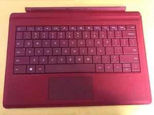 Microsoft Surface Type Cover Keyboard for Surface Pro 3 4 - RED (LA040721) - Picture 1 of 10