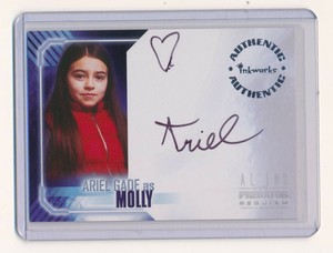 ARIEL GADE 2007 ALIEN VS. PREDATOR REQUIEM AUTOGRAPH AUTO #A5 MOLLY O'BRIEN