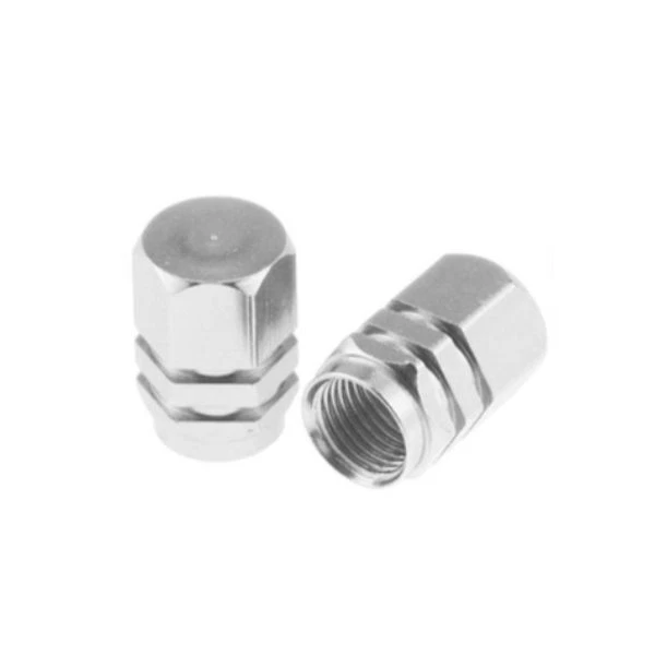 Valve Dust Caps Silver for Cagiva V-Raptor & X-Tra Raptor - Image 1 of 1