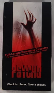 Psycho (VHS, 1999) Screener Demo Promo Tape - Imagen 1 de 2