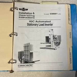 Cascade 40C STATIONÄRER LASTWECHSELRICHTER SERVICE BETRIEB WARTUNG TEILE HANDBUCH - Bild 1 von 4