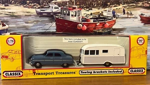 Classix calibro 1/76 OO EM76517 Ford Zephyr & Bluebird Dauphine Caravan in scatola - Foto 1 di 14