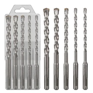 5PCS SDS PLUS Masonry Hammer Bit Carbide Tip Cross Head Drill Bit 1/4''-1/2'' - Picture 1 of 6