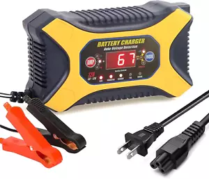 KATBO Battery Charger 12A Full Automatic Maintainer Manual Switching Current 2A - Picture 1 of 12