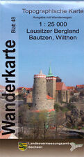 Wanderkarte - Lausitzer Bergland - Bautzen und Wilthen - Blatt 48 / 1:25 000