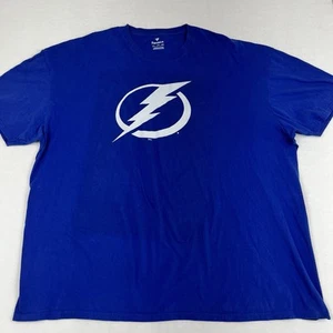 Fanatics Tampa Bay Lightning Herren 4XL T-Shirt Kurzarm NHL Blau - Bild 1 von 6
