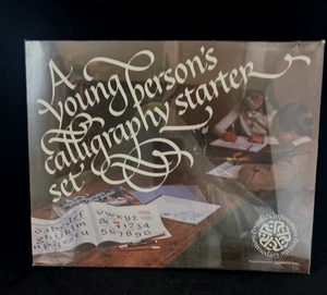 Neu Vintage Pentalic Calligraphy Boxed Starter Kit ungeöffnet Charles Pearce - Bild 1 von 5