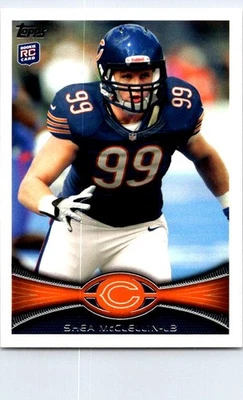 2012 Topps Shea McClellin Rookie #287 Chicago Bears - Image 1 of 2