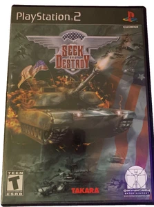 Seek & Destroy PlayStation 2 Game By Takara - Teen Rated - Complete With Manual - Picture 1 of 3