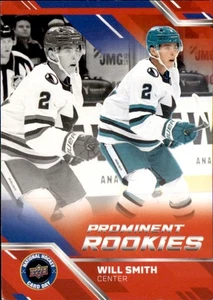 2025 Upper Deck National Hockey Day - Rookie Will Smith #NHCD-5 - Bild 1 von 2