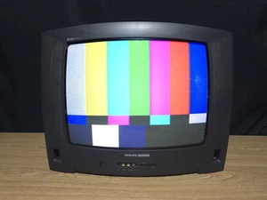 Philips Magnavox 19" PS1966 Stereo Color AV CRT TV - Picture 1 of 11