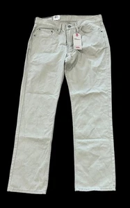 Nuevos Jeans Rectos Color Caqui Tostado Levi 514 32 X 32 - Imagen 1 de 5