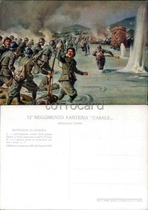 FANTERIA 12� REGGIMENTO CASALE-BATTAGLIA DI GORIZIA-C99-150 - Picture 1 of 1