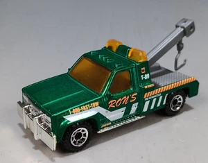 Matchbox1987 GMC Ron’s Wrecker Tow Truck MB21 VNM-M - Picture 1 of 4