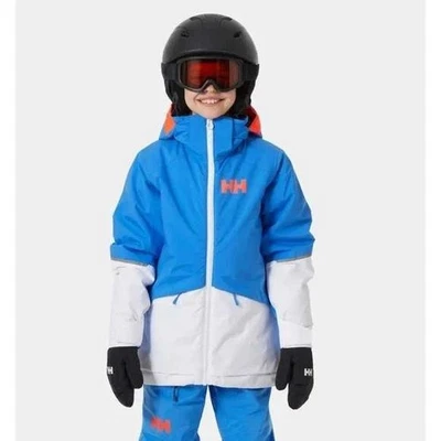 Helly Hansen JR Stellar Jacket Kids Ski Snowboard Ultra Blue Size 10 / 140 NEW - Image 1 of 4