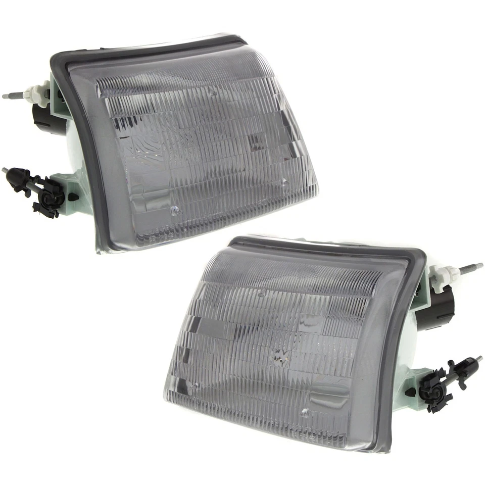 Левые и правые фары для Ford Ranger 1998-2000 галогенные с лампочками Splash XL XLT - Изображение 1 из 4