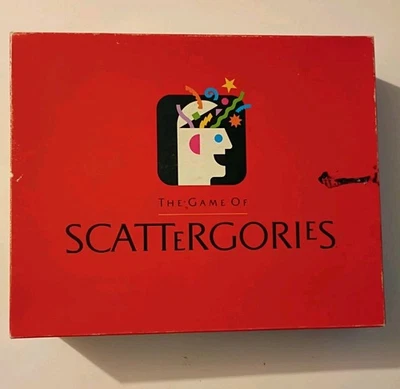 Vintage 1988 Scattergories Board Game COMPLETE  MB - Image 1 of 4