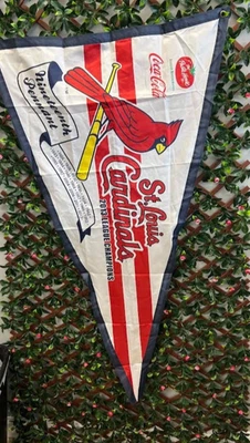 St. Louis Cardinals Flag Large 32" X 62" Banner Baseball MLB 2013 League Champs - Image 1 of 4