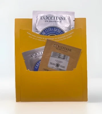 L’Occitane Ultra Rich Trio Samples – Hand, Body & Face Cream Lot of 3 - Image 1 of 4