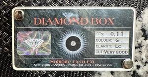 0.11ct Loose Diamond , Certified - Picture 1 of 2