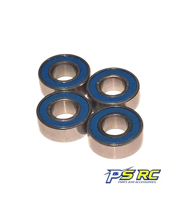 rc car bearings 5x10x4 rubber sealed uk (4pcs) set - Image 1 of 2