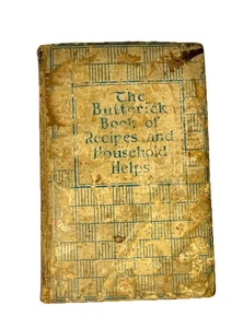 VTG The Butterick Book of Recipes & Household Helps 1927 Hardcover - Picture 1 of 12
