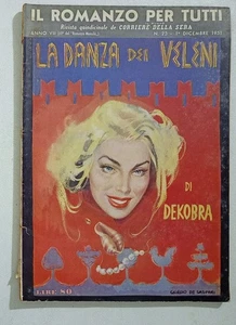 I118166 Il romanzo per tutti 1951 - Dekobra - La danza dei veleni - Picture 1 of 3