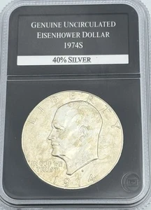 🔥1978 S Silver Eisenhower Dollar $1 PCGS PR69DCAM DUAL SIDED NICE TONING🔥 - Picture 1 of 6
