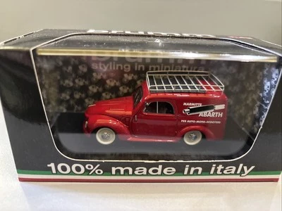 Fiat 500C Furgone Marmitte Abarth Torino del 1956 - 1/43 Brumm art. R266 - Immagine 1 di 3