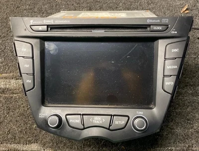 Hyundai Veloster 2012-2015 receptor de radio AM FM CD satélite OEM Foto 1 de 4