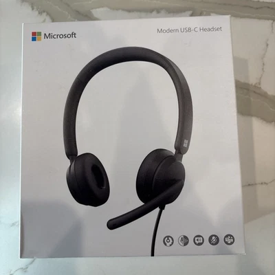 Microsoft Modern USB-C Headset I6N-00011 Model 2026 - Image 1 of 4