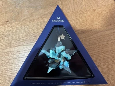 SWAROVSKI ORNEMENT ÉTOILE DE NOËL ÉDITION 30ÈME ANNIVERSAIRE 2021 5596079 NEUF - Photo 1/2