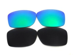 Lente de repuesto Galaxy para Oakley Canteen nueva OO9225 2014 negra/verde polarizada - Imagen 1 de 7