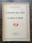 Pugliaro L. S.Le Monast&#232;re de La Verna Et Le Commun De Florence. 1931