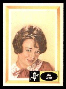 1960 Fleer Spins And Needles #2 Jill Corey NM/MT *d5