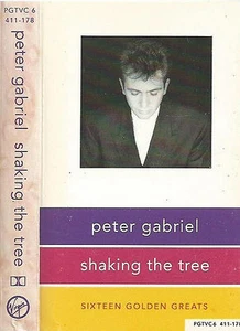 Peter Gabriel Shaking The Tree Sixteen Golden Greats CASSETTE ALBUM Pop Rock - Picture 1 of 7