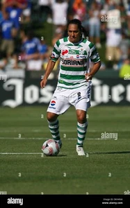 Santos Laguna Jersey Atletica 100% MATCH WORN Size Medium 2007-2008 #8 GARCIA - Picture 1 of 16
