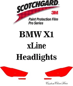 3M Scotchgard Paint Protection Film Pro Series Clear 2020 2021 BMW X1 xLINE - Picture 1 of 3