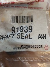 Genuine 91939 Whirlpool Washer Transmission Shaft Seal New
