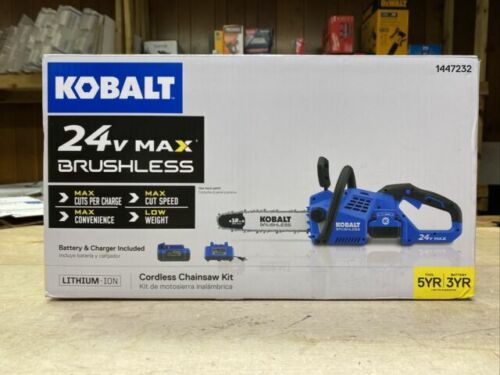 Kobalt 24-volt 6-in Brushless Battery 2 Ah Chainsaw (Battery and Charger  Included) in the Chainsaws department at