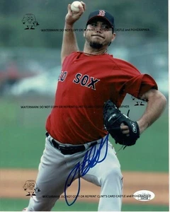 JOSH BECKETT SIGNED 8x10 - Boston Red Sox - L.A. Dodgers - Marlins - J.S.A. Cert - Picture 1 of 3