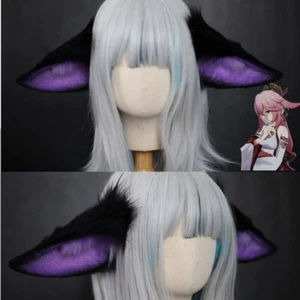 Genshin Impact Yae Miko Cosplay Ears Hairhoop Headwear Sheep Ears Costume Anime - Picture 1 of 12