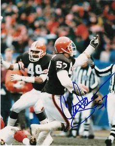 CLAY MATTHEWS CLEVELAND BROWNS ACTION SIGNED 8x10 - Picture 1 of 1