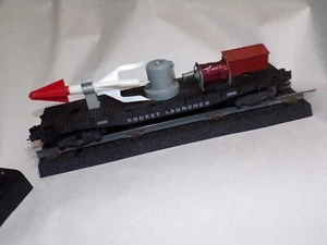 Original Vintage American Flyer S Gauge 25045 Rocket Launcher Flat Car w control - Picture 1 of 6